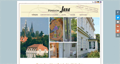 Desktop Screenshot of pensionjana.cz