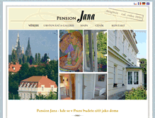 Tablet Screenshot of pensionjana.cz